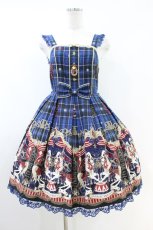 画像1: Angelic Pretty / Cirque du L'Etoile SpecialジャンパースカートSet Free ブルー H-26-06-28-2023-AP-OP-NS-ZH (1)