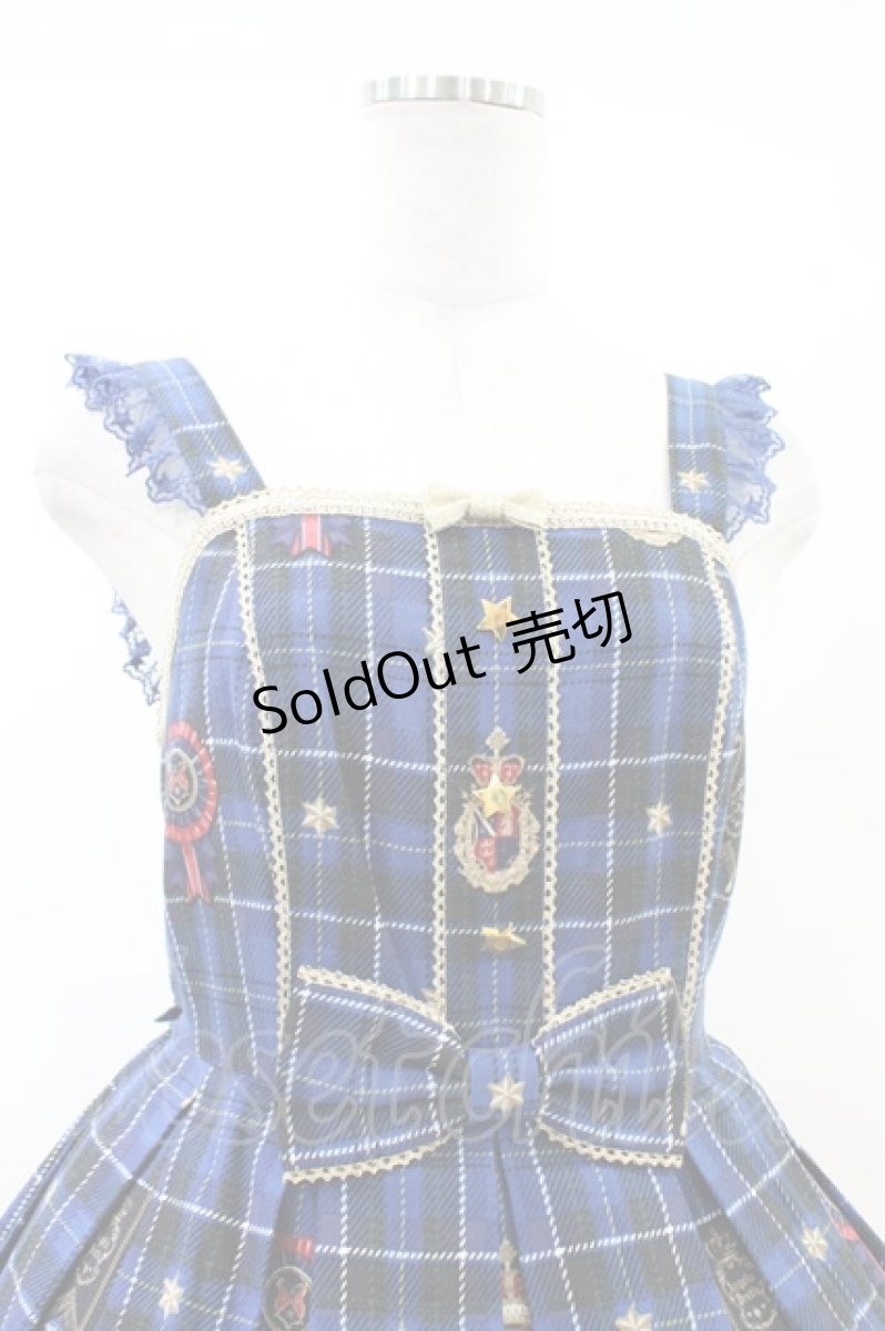 画像4: Angelic Pretty / Cirque du L'Etoile SpecialジャンパースカートSet Free ブルー H-26-06-28-2023-AP-OP-NS-ZH (4)