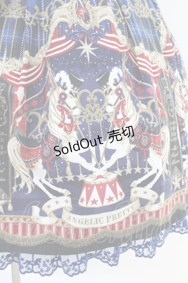 画像5: Angelic Pretty / Cirque du L'Etoile SpecialジャンパースカートSet Free ブルー H-26-06-28-2023-AP-OP-NS-ZH (5)