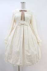 画像1: Angelic Pretty / ホイップジャガードワンピース Free アイボリー H-26-06-28-2024-AP-OP-NS-ZH (1)