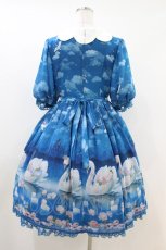 画像2: Angelic Pretty / Milky Swan襟付ワンピース Free ブルー H-26-06-28-2027-AP-OP-NS-ZH (2)