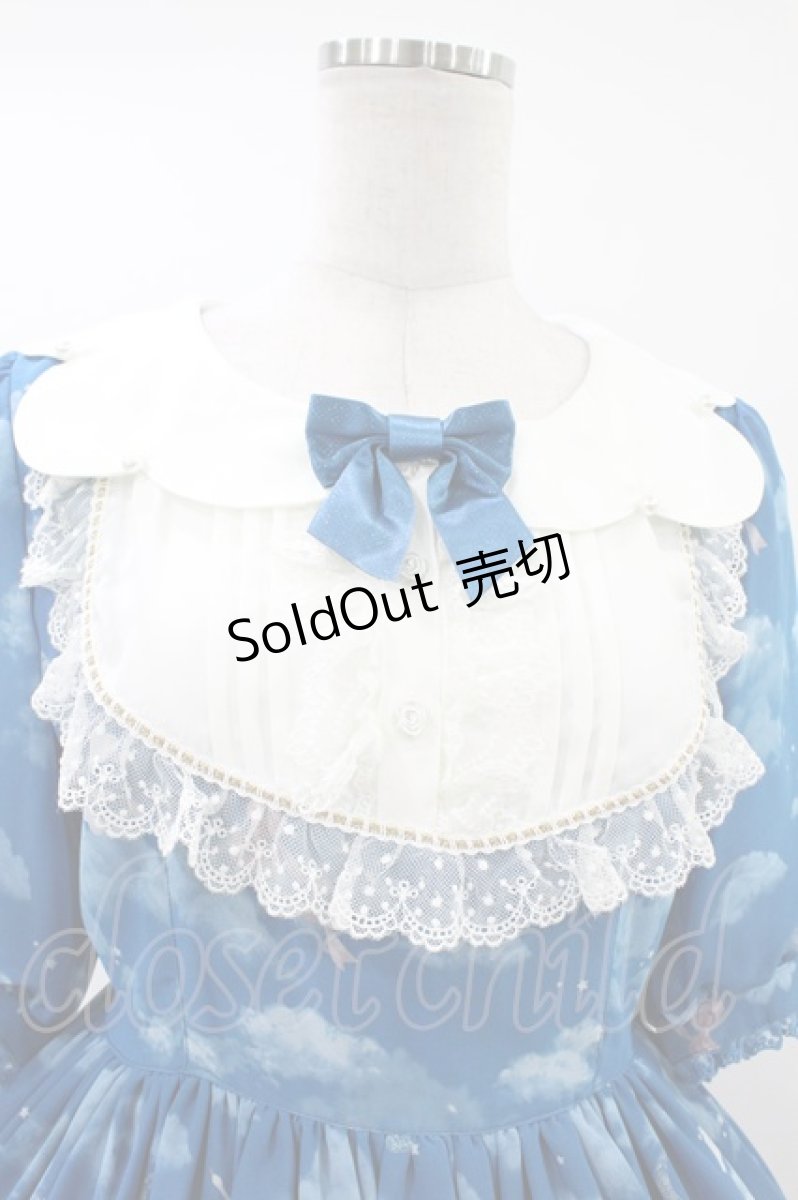 画像4: Angelic Pretty / Milky Swan襟付ワンピース Free ブルー H-26-06-28-2027-AP-OP-NS-ZH (4)