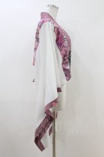 画像3: Qutie Frash / 5分丈着物ボレロ  ピンク H-26-06-28-024-QU-TO-AK-ZH (3)