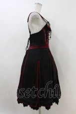画像3: Ozz oneste / 朱雀刺繍ワンピース  黒×赤 H-26-06-28-027-OO-OP-AK-ZH (3)
