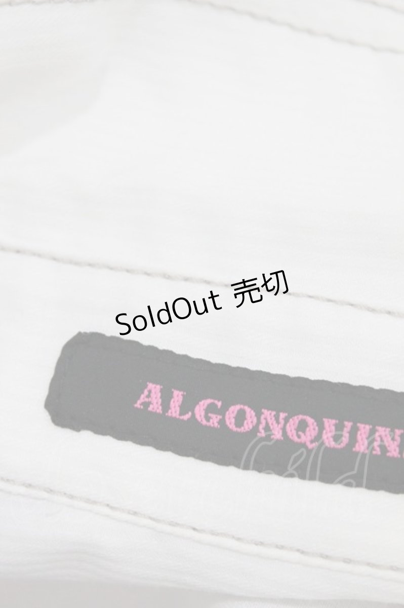 画像3: ALGONQUINS / ドレープ付きシャツ F 白 H-26-06-29-042-AL-BL-AK-ZH (3)