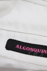 画像3: ALGONQUINS / ドレープ付きシャツ F 白 H-26-06-29-042-AL-BL-AK-ZH (3)
