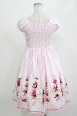 画像3: Shirley Temple / アイスクリームタワーワンピース 160 ピンク H-26-06-29-1027-ET-OP-AK-ZH (3)