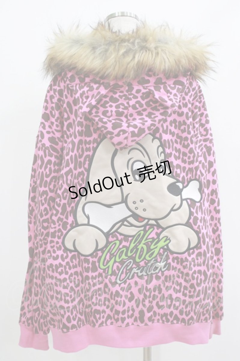 画像3: GALFY / 全ギャルの為のヒョウ柄ぱぁかぁ XL ピンク H-26-06-29-1040-PU-TO-AK-ZH (3)
