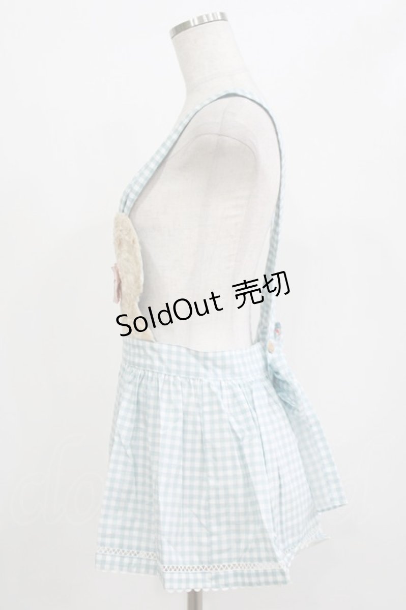 画像2: Emily Temple cute / Shelly'sエプロン M サックス H-26-06-29-1042-ET-ZA-AK-ZH (2)