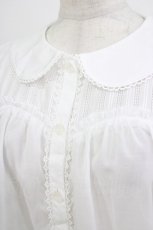 画像3: Emily Temple cute / フリルスリーブブラウス M オフ H-26-06-29-1043-ET-BL-AK-ZH (3)