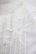 画像3: Emily Temple cute / ロゴレースカラーブラウス M オフ H-26-06-29-1047-ET-BL-AK-ZH (3)