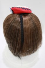 画像2: Shirley Temple / ミニベレーカチューシャ  レッド H-26-06-29-1074-ET-AC-AK-ZH (2)