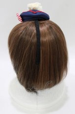 画像2: Shirley Temple / ミニベレーカチューシャ  ネイビー H-26-06-29-1075-ET-AC-AK-ZH (2)