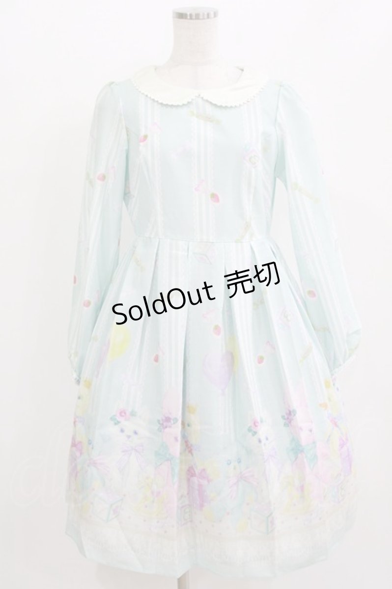 画像1: Emily Temple cute / Fancy KIDSワンピース＆カチューム M ミント H-26-06-29-1002-ET-OP-AK-ZH (1)