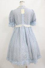 画像3: Emily Temple cute / Sleepレースワンピース M サックス H-26-06-29-1009-ET-OP-AK-ZH (3)