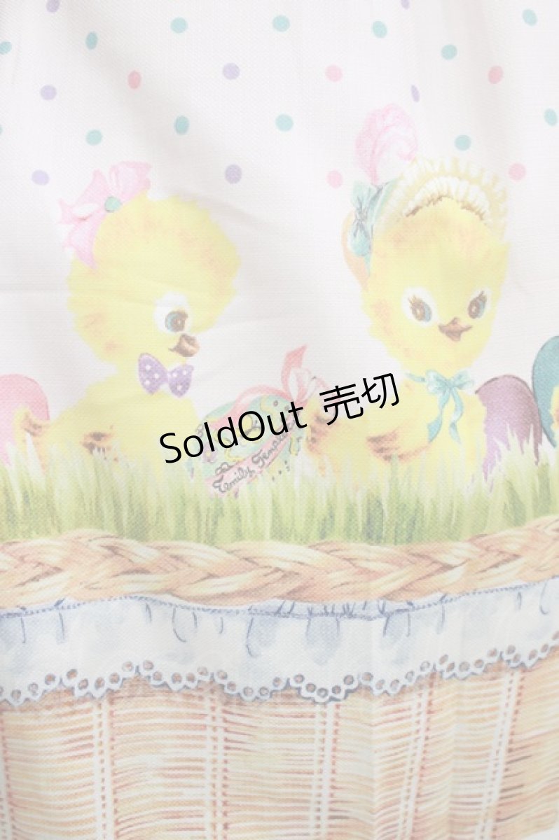 画像4: Emily Temple cute / Revivalノースリーブワンピース M Piyo Piyo Basket H-26-06-29-1010-ET-OP-AK-ZH (4)