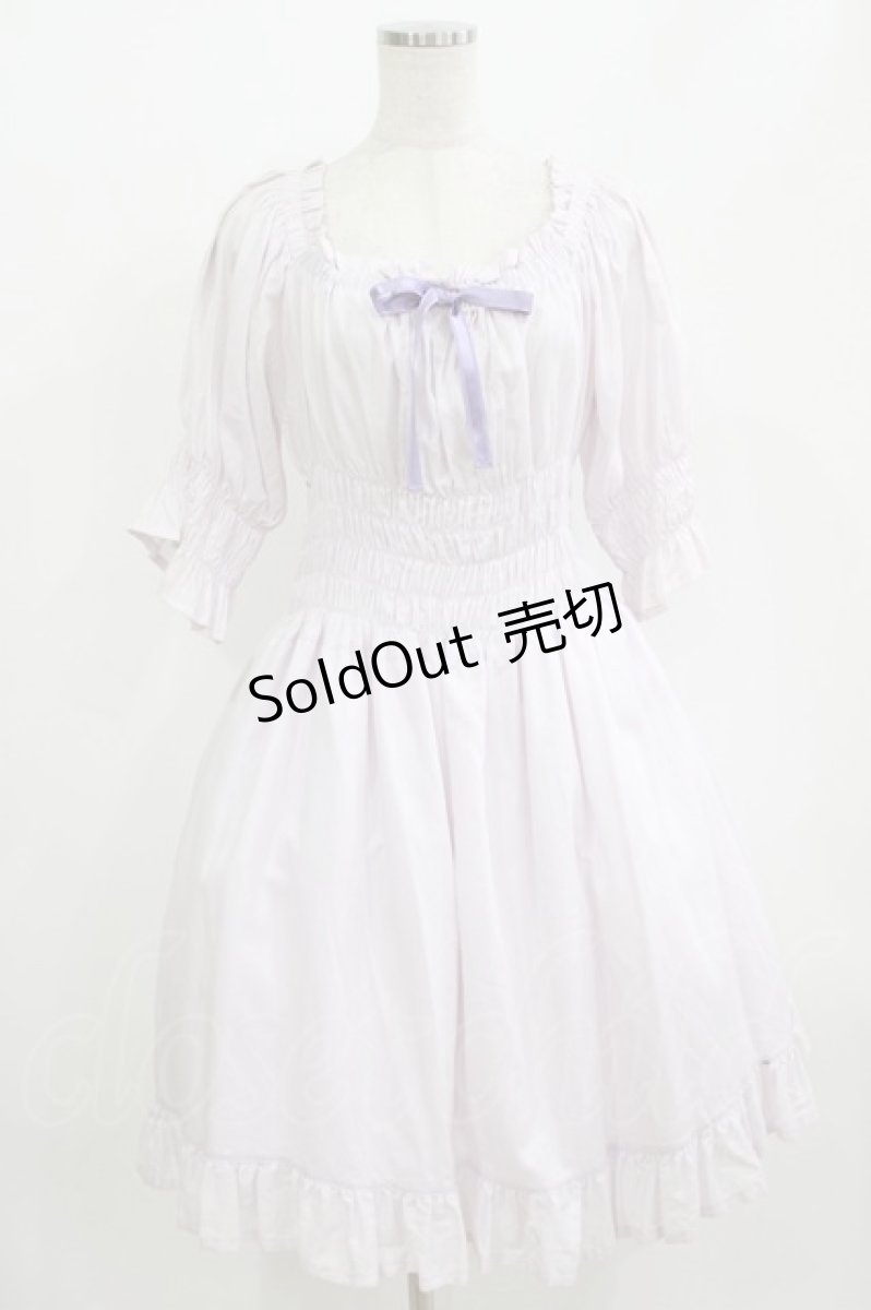 画像1: EXCENTRIQUE / Floraワンピース  ラベンダー H-26-06-29-1011-EL-OP-AK-ZH (1)