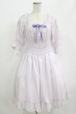 画像1: EXCENTRIQUE / Floraワンピース  ラベンダー H-26-06-29-1011-EL-OP-AK-ZH (1)