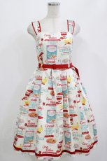 画像1: Emily Temple cute / Cerealノースリーブワンピース M アイボリー H-26-06-29-1013-ET-OP-AK-ZH (1)