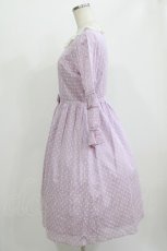 画像2: Emily Temple cute / ドビードットワンピース M パープル H-26-06-29-1014-ET-OP-AK-ZH (2)