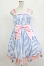 画像1: Shirley Temple / ブーケドレス 160 ブルー H-26-06-29-1020-ET-OP-AK-ZH (1)