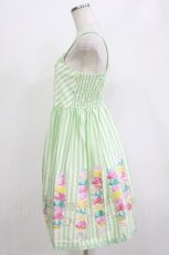 画像2: Shirley Temple / アイスクリームタワーサンドレス 160 グリーン H-26-06-29-1022-ET-SK-AK-ZH (2)