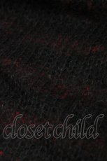 画像3: h.ANARCHY / ハイネックニットカーデ  黒×赤 H-26-06-29-049-HN-TO-AK-ZH (3)