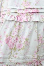 画像5: metamorphose / 【プラスサイズ】シャーロットロングティアードジャンパースカート プラスサイズ ミント H-26-06-29-2002-ME-OP-NS-ZH (5)