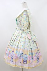 画像2: metamorphose / 【プラスサイズ】ときめきCapsule toy半袖セーラーワンピース プラスサイズ イエロー H-26-06-29-2012-ME-OP-NS-ZH (2)