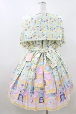 画像3: metamorphose / 【プラスサイズ】ときめきCapsule toy半袖セーラーワンピース プラスサイズ イエロー H-26-06-29-2012-ME-OP-NS-ZH (3)
