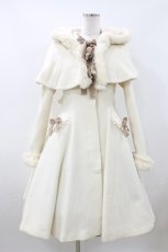 画像1: Victorian maiden / フードケープ付エレガントコート Free ホワイト H-26-06-29-2015-CL-CO-NS-ZH (1)