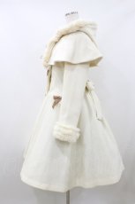 画像2: Victorian maiden / フードケープ付エレガントコート Free ホワイト H-26-06-29-2015-CL-CO-NS-ZH (2)