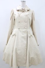 画像1: Victorian maiden / インタックリボンコートドレス Free アイボリー H-26-06-29-2017-CL-OP-NS-ZH (1)