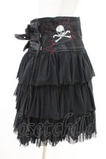 画像3: h.ANARCHY / ベルト付きラップスカート  黒 H-26-06-29-016-HN-SK-AK-ZH (3)