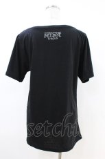 画像2: SEX POT ReVeNGe / プリント半袖カットソー  黒 H-26-06-30-1028-SP-TO-AK-ZH (2)