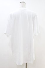 画像2: NieR Clothing / プリント半袖CUTSEW XL 白 H-26-06-30-1042-PU-TO-KB-ZH (2)