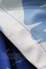 画像3: NieR Clothing / 総柄ZIP半袖パーカー F 青 H-26-06-30-1047-PU-TO-KB-ZH (3)