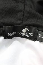 画像4: NieR Clothing / 総柄ZIP半袖パーカー  青 H-26-06-30-1048-PU-TO-KB-ZH (4)