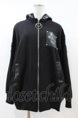 画像1: SEX POT ReVeNGe / プリントZIPパーカー M 黒 H-26-06-30-1057-SP-TO-AK-ZH (1)