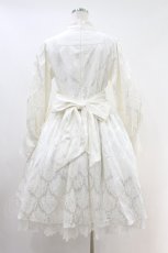 画像2: ATELIER PIERROT / Victorian Reverie Dress  白 H-26-06-30-1009-EL-OP-AK-ZH (2)