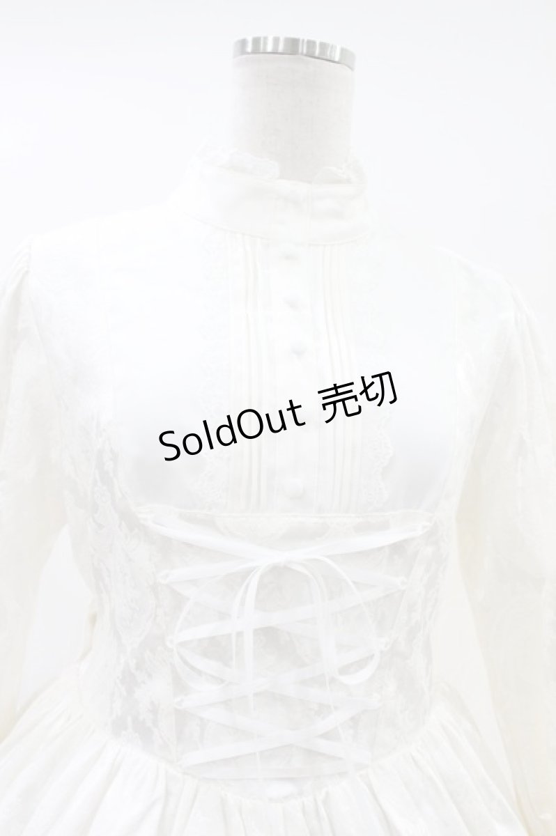 画像4: ATELIER PIERROT / Victorian Reverie Dress  白 H-26-06-30-1009-EL-OP-AK-ZH (4)