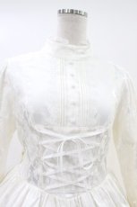 画像4: ATELIER PIERROT / Victorian Reverie Dress  白 H-26-06-30-1009-EL-OP-AK-ZH (4)