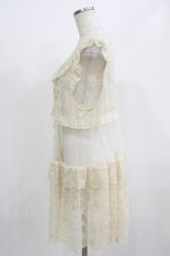 画像2: axes femme / フェミニンレースジレ M 生成り H-26-06-30-2032-AX-TO-NS-ZH (2)