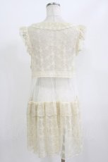 画像3: axes femme / フェミニンレースジレ M 生成り H-26-06-30-2032-AX-TO-NS-ZH (3)