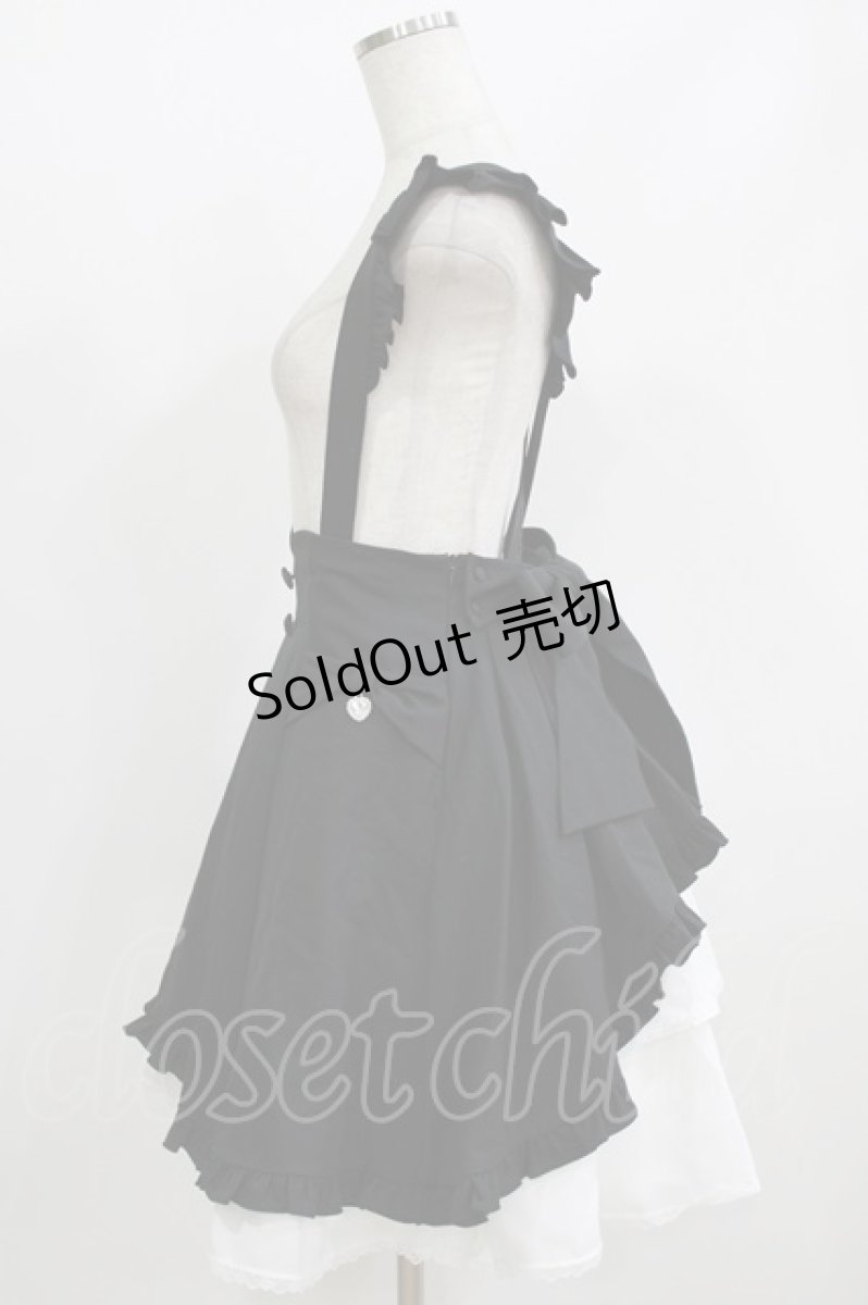 画像2: Amavel / Girly Ribbon バッスルスカート Free ブラック H-26-06-30-2010-CA-SK-NS-ZH (2)