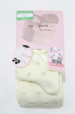 画像1: m petit by misako / ECAMメンハートDTタイツ L~LL アイボリー H-26-06-30-004-LO-ZA-NS-ZH (1)