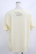 画像3: axes femme / 吸水速乾ランダム鈴蘭刺繍Ｔシャツ Free イエロー H-26-06-30-029-AX-TO-NS-ZH (3)