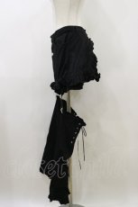 画像3: BPN / レッグカバー付フリルスカート  ブラック H-26-07-01-052-GO-SK-KB-ZH (3)