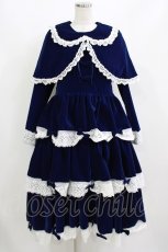 画像1: marcHenTica / セントノエルワンピースセット Free ロイヤルブルー H-26-07-01-1004-LO-OP-NS-ZH (1)
