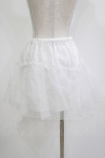 画像3: Catherine Cottage / オーガンジーパニエ42cm Free 白 H-26-07-01-1035-LO-SK-NS-ZH (3)